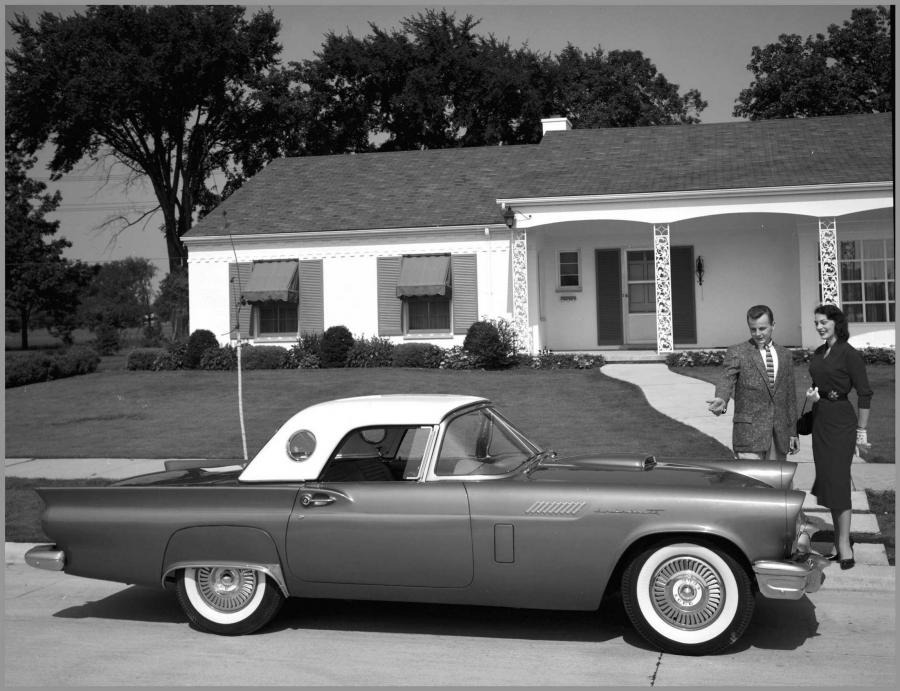  Ford Thunderbird (P5/40) 1955 года  (фото 72 из 128)